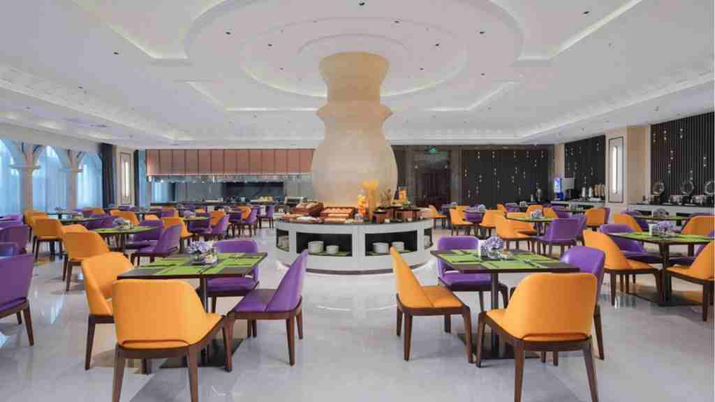 【餐廳家具】銀川希爾頓歡朋酒店