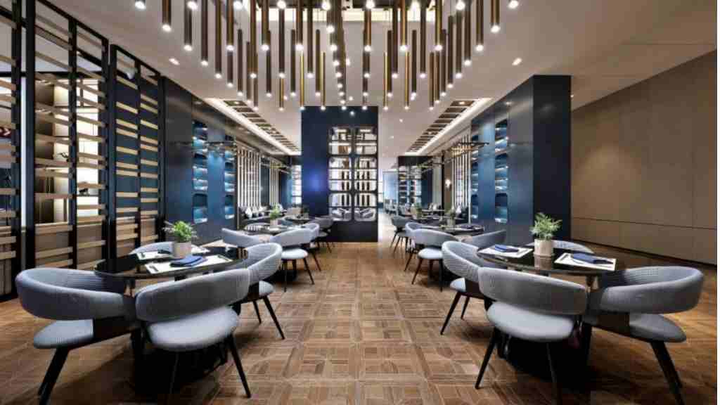 【餐廳家具】青島創智君亭酒店